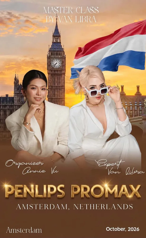 Poster van de masterclass Penlips Promax masterclass